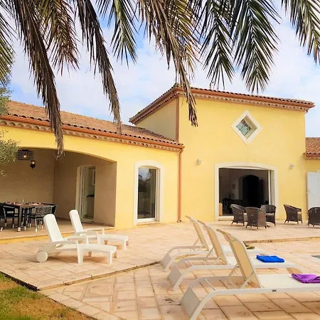 Вілла Villa De 4 Chambres Avec Piscine Privee Jardin Clos Et Wifi A Agde *